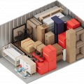 Self-storage Facility storage on  