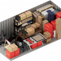 Self-storage Facility storage on  